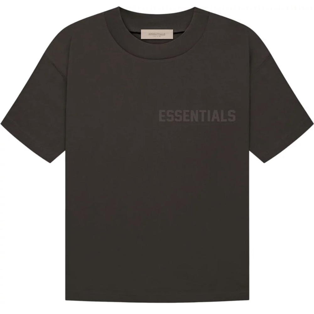 Fear of God Essentials Short-Sleeve Tee “off black”